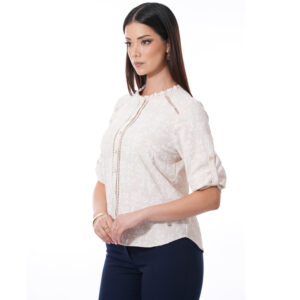 Alternative view of Blusa Flavia